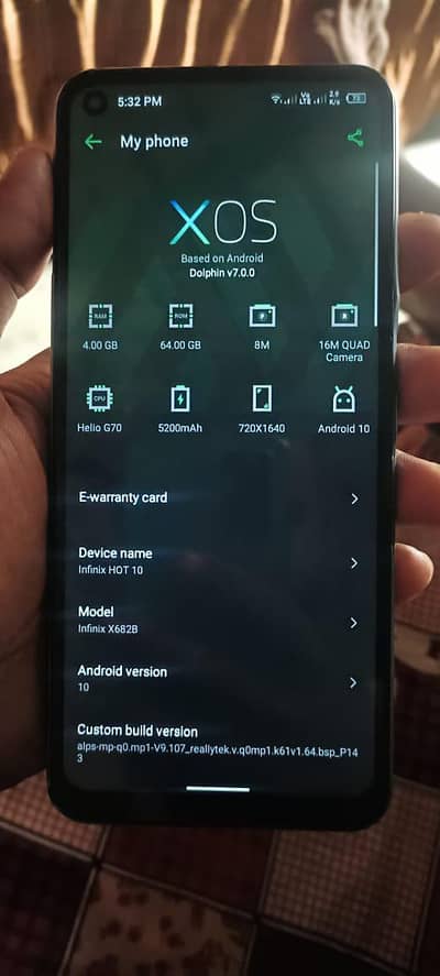 infinix hot 10 play 4+64