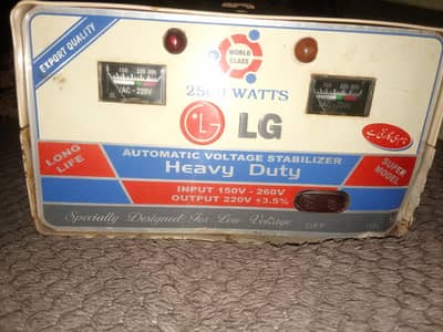 all ok Lg 2500 whatts