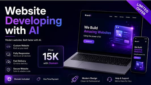 Website Developer | Expert, Beautiful Web Designer, Free Domain