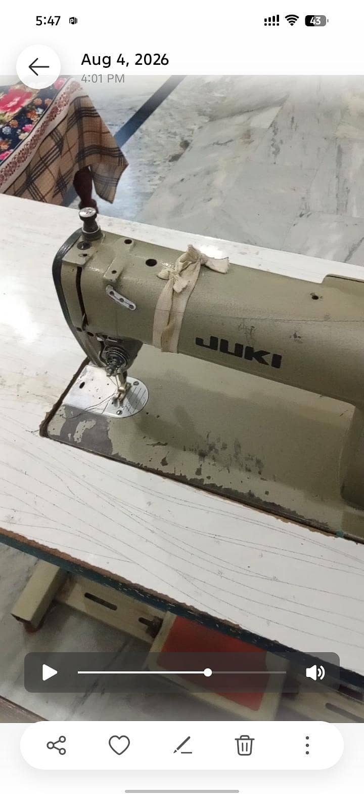 juki machine 0