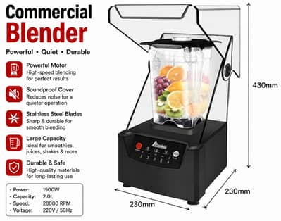 Heavy Duty Smoothie & Juice Machine