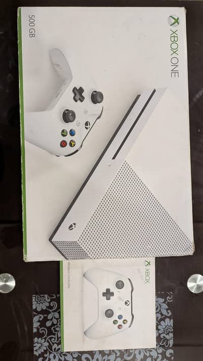 XBOX ONE S 500GB | Dual Controllers | 7 ORIGNAL GAMES DVD