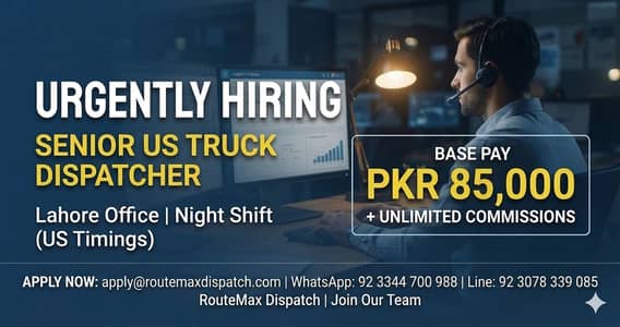 Senior US Truck Dispatcher