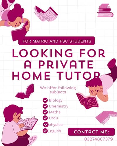 Tutoring classes at your house