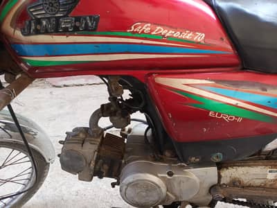 jenan motorcycle 70cc good condition A one condition