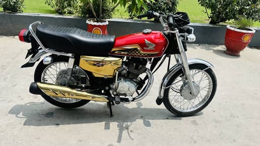 HONDA CG 125 special edition GOLD
