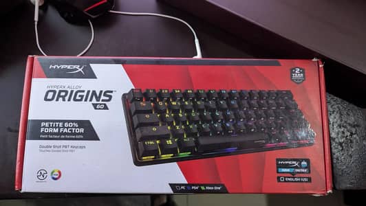 Hyperx 60 keyboard | RGB | Tactile | Mechanical |