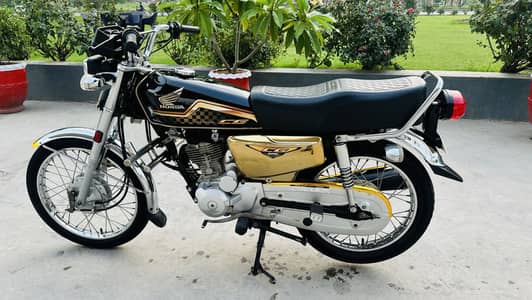 HONDA CG125 special edition Gold
