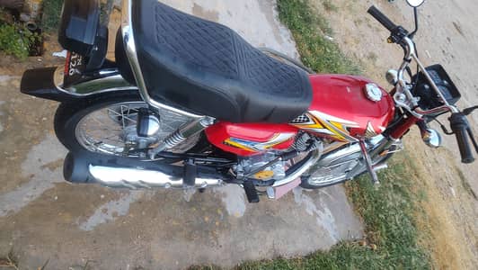 Honda cg 125 2025 model  new lush