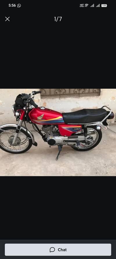 cg 125 watsap number 03323962021 condition full lush