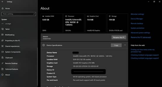 Lenovo Thinkpad Yoga 11e | Best For Online classes | 8gb Ram 128gb SSD