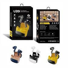 U39 True Wireless Bluetooth Earbuds - Magnetic Suction Design . . .