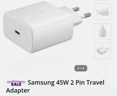 Samsung 45w 2 pin Travel adapter