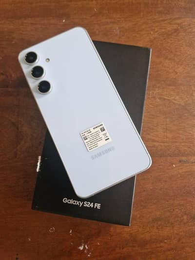Samsung Mobile S24 fE Official PTA With Box