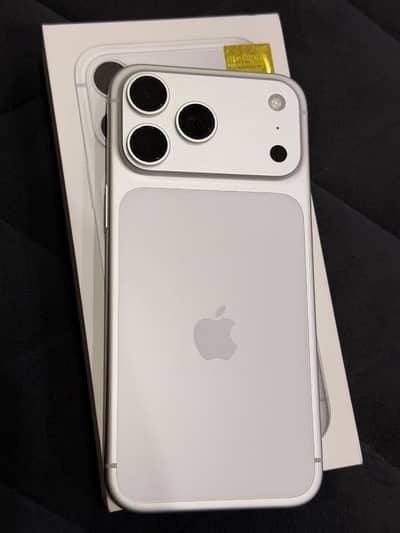 iPhone 17 Pro Max physical + esim with box and warranty