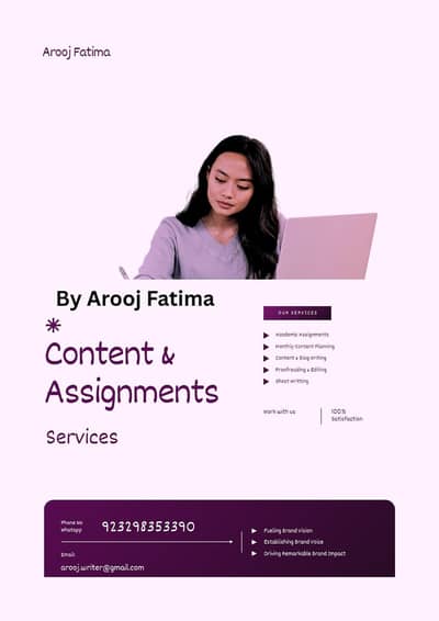 Professional Assignment & Content Writing Services