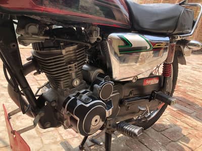 honda cg 125 self start