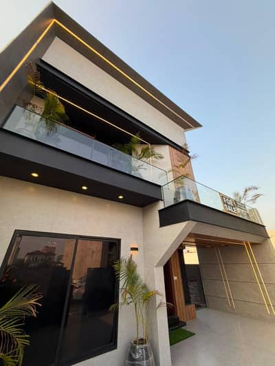 12 Marla Brand New Double-Heighted Super Luxury Designer House For Sale Hot Prime Location In Lake City Lahore.