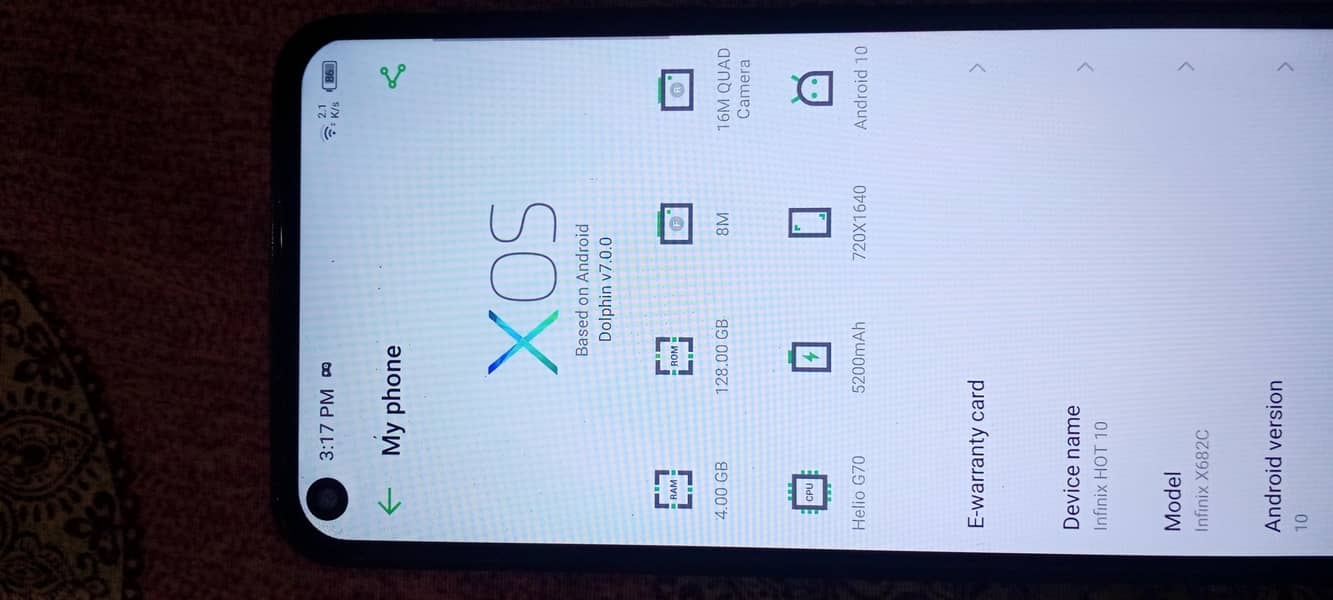 Infinix Note 10 0