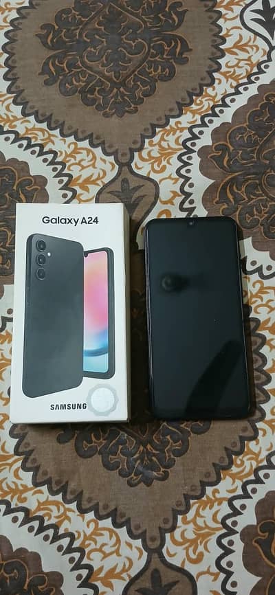Samsung Galaxy A24 With original cable and box