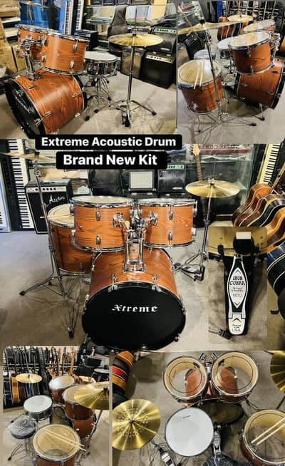 Extrem Acoustic Drum Brand new /Piano/Keyboard/Guitar/Amp/Bass