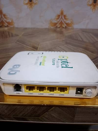PTCL Modem With Power Adaptor