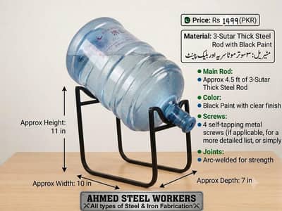 19 litter botel stand