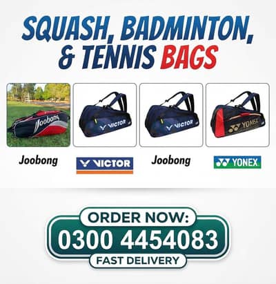 squash Badminton Tennis bags
