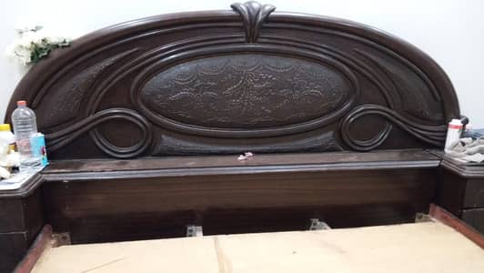 WOODEN BED