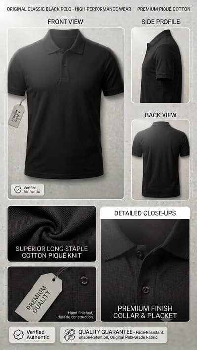 PoloCraft - Original Classic Polo Shirts for Men