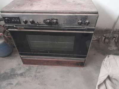 Ambassador gas stove and oven.