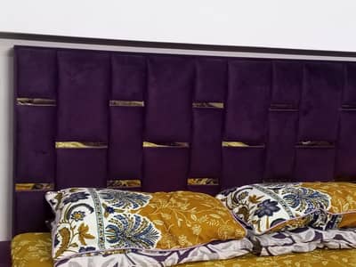 brand new king size bed and side tables