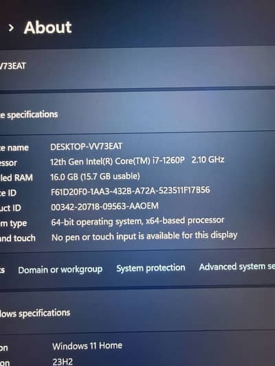THINKPAD T14 GEN3 i7-12th Gen