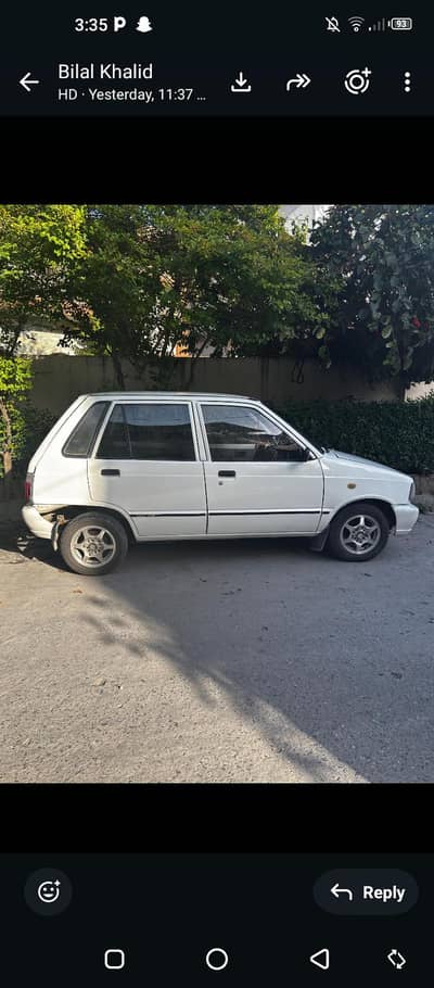 Suzuki Mehran VXR 2004 03345115827