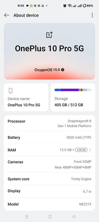 One Plus 10 Pro