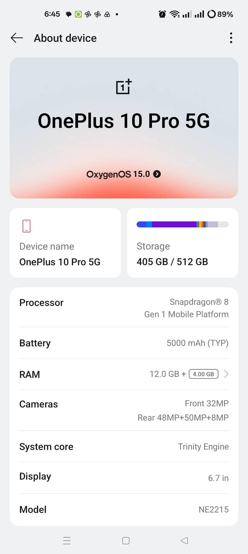 One Plus 10 Pro 0