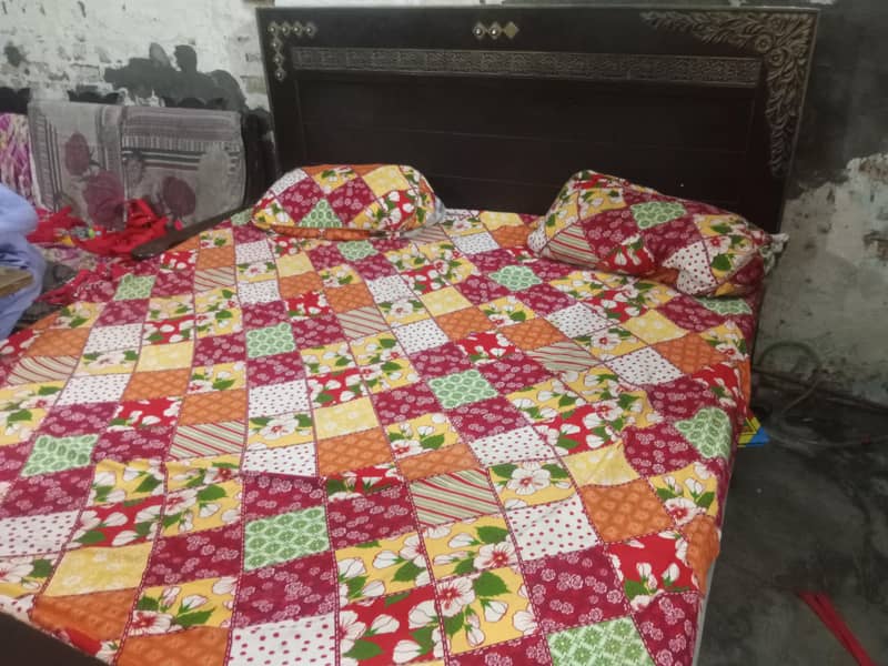 Double Bed In Good condition 2