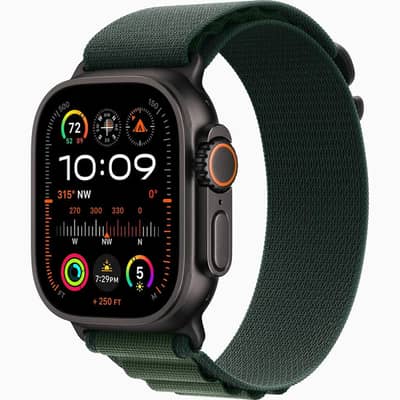 Spigen Alpine loop Green and Black strap for Apple watch Ultra1,2,3