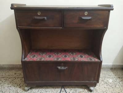 Pure Wooden table(Strong Wooden TV Table)in good condition. 03185112660