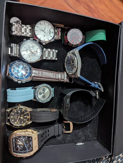 watches lot piece's