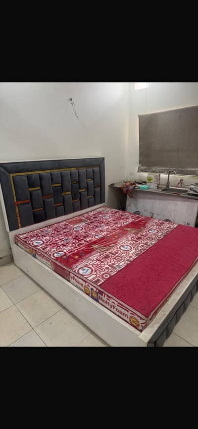 Double bed with Mattress