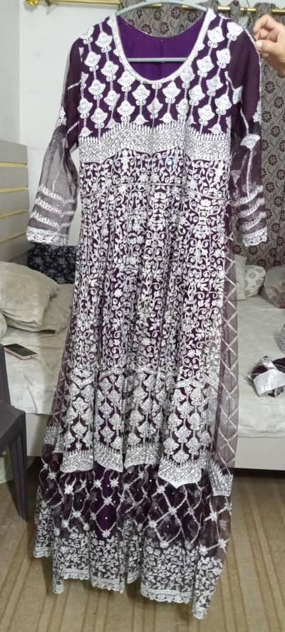 trending bridal walima maxi
