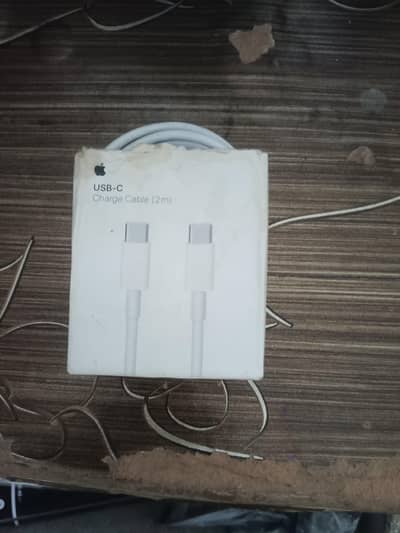 original MacBook type C to C charger cable 2M