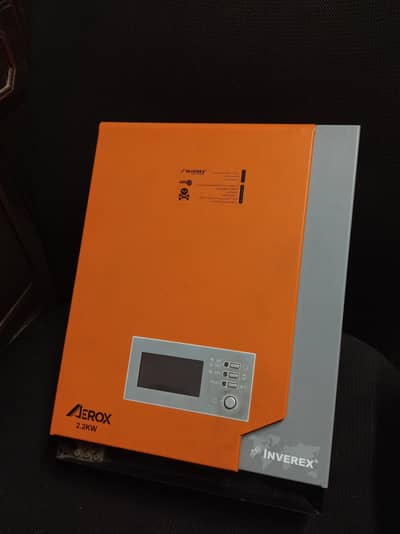 Aerox 2.2 kw Solar Inverter + 2 Osaka tall tubular 230 Ah batteries