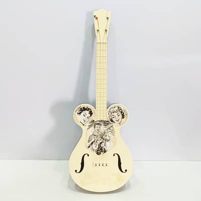 Vintage 1956 Selcol SKIFFLE JUNIOR 4-String Guitar | Made in England