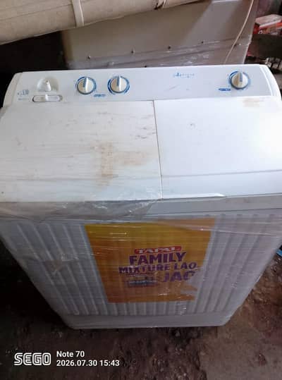 Hair double tub washing machine (washer+spiner) full working condition