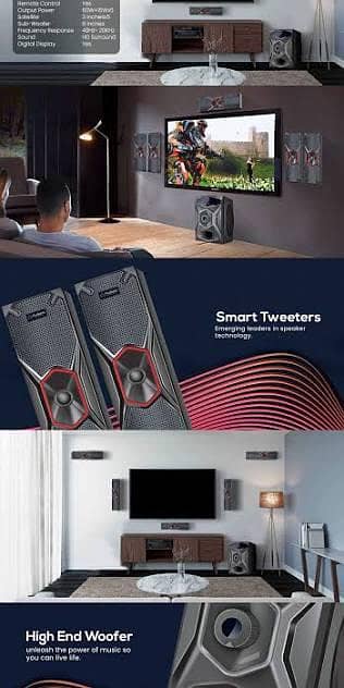 Audionic pace 8 home theater 3