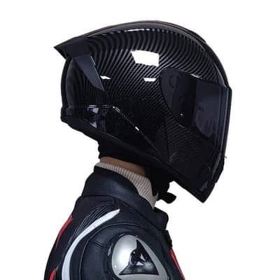 Carbon Fiber Style Helmet