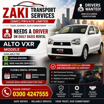Driver wanted for indrive,yango