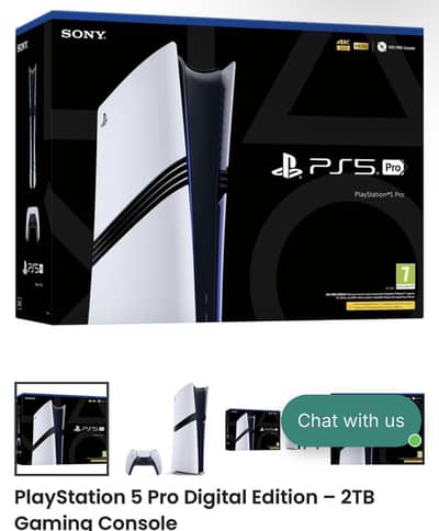 PlayStation 5 Pro Digital Edition-2TB gaming console